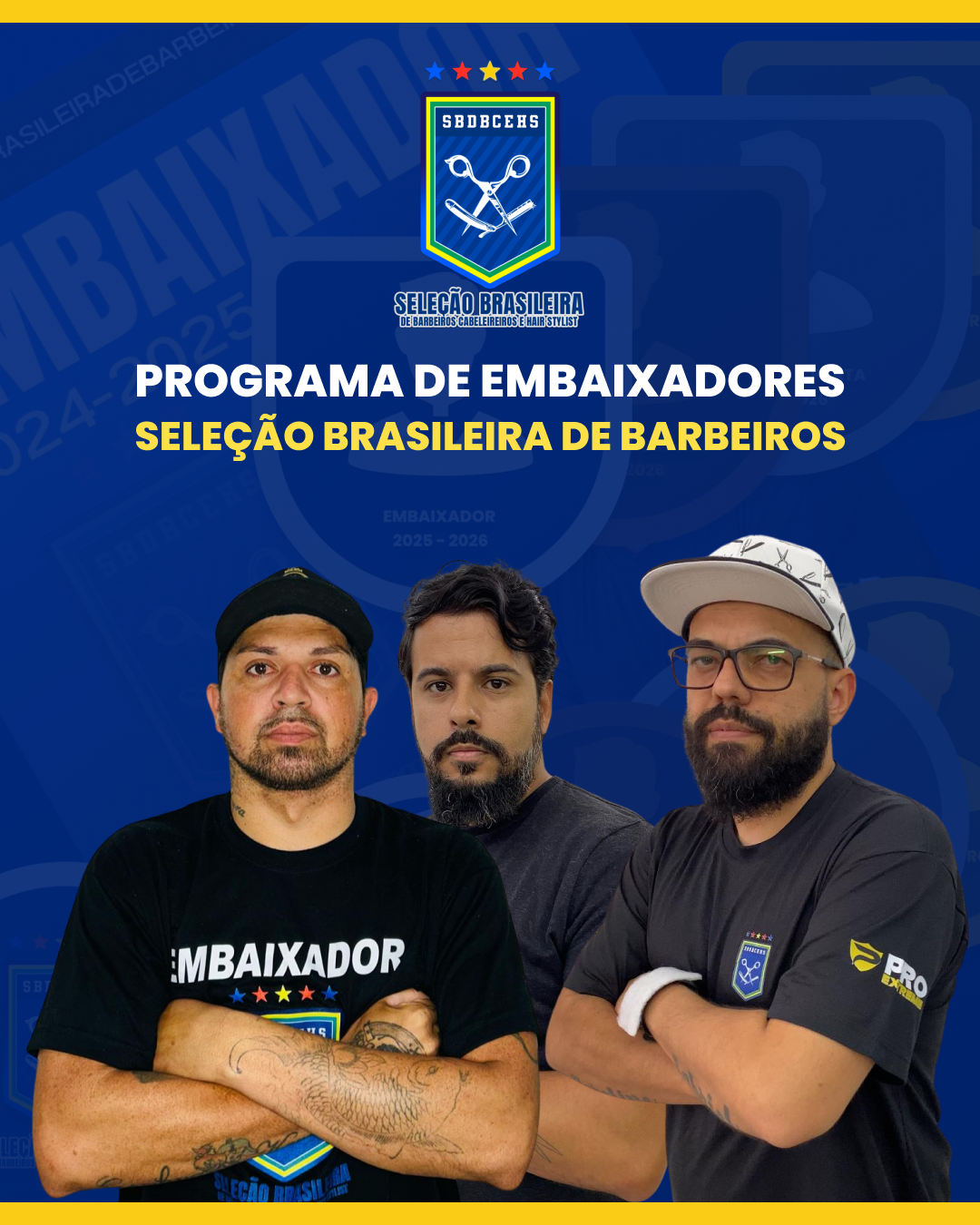 Plano de Carreira Embaixadores Seleção Brasileira de Barbeiros